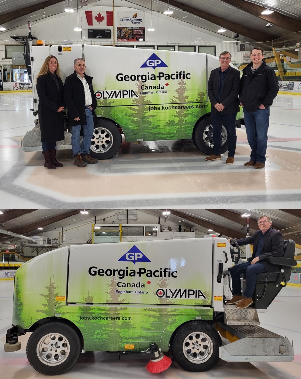 New Electric Ice Resurfacer