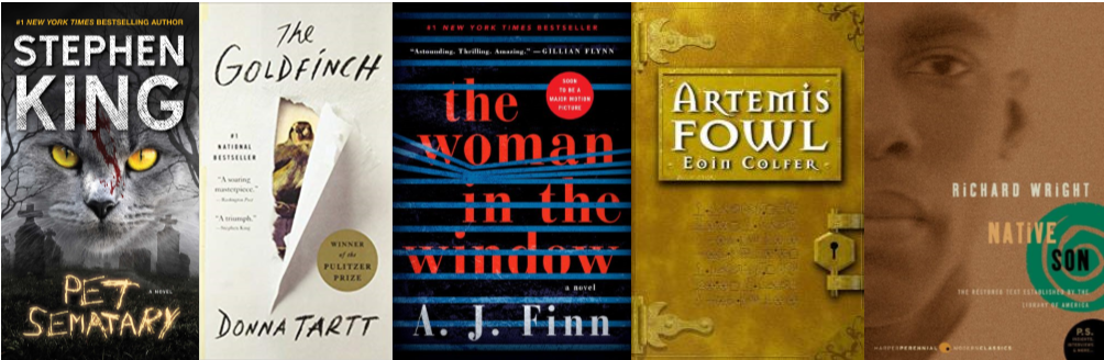 Covers for books mentioned in the blog