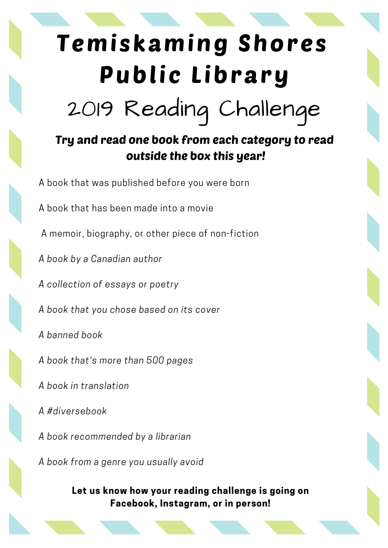 2019 Reading Challenge Picture