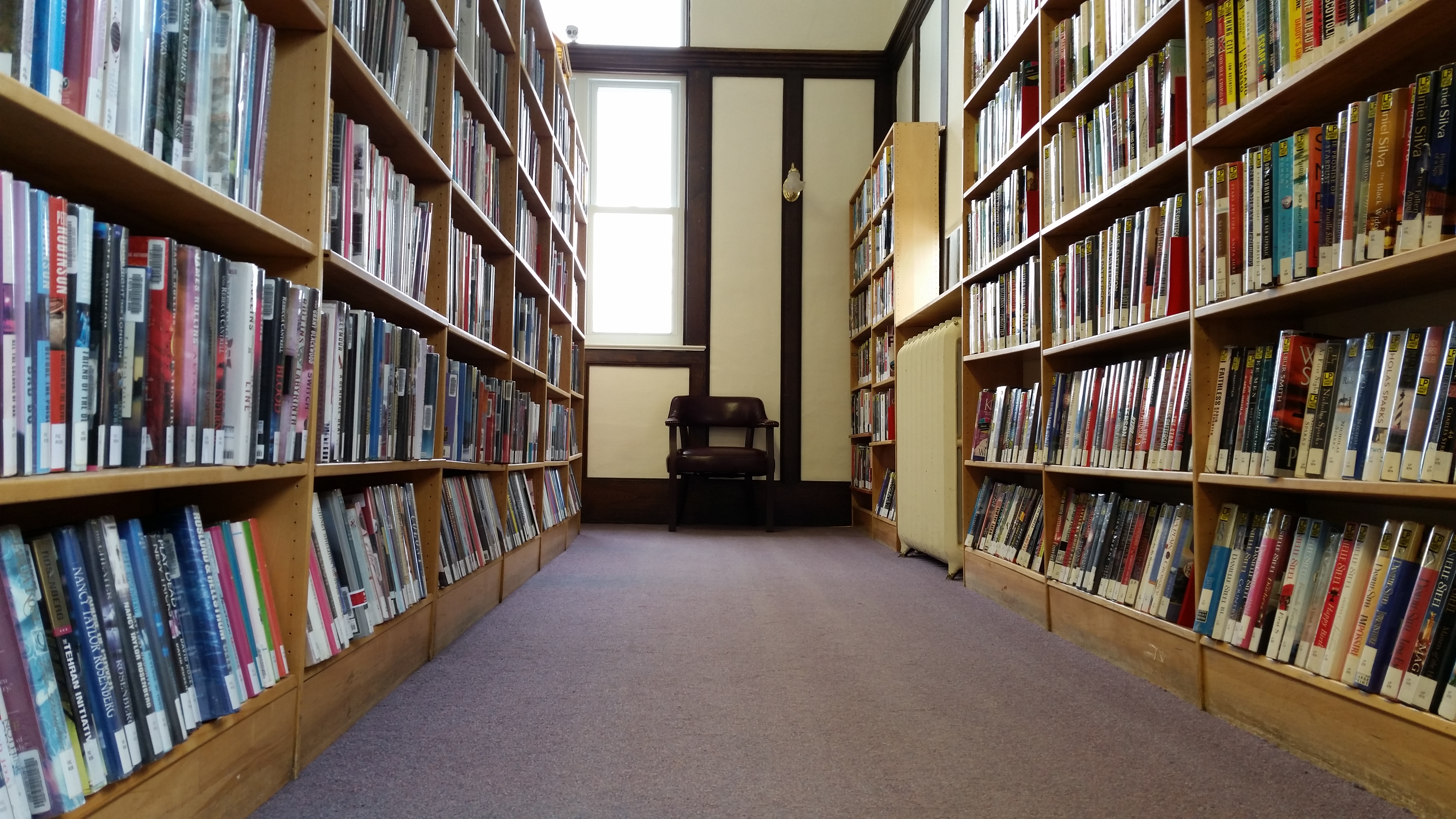 Books on Shelves