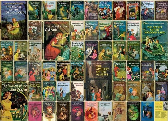 Nancy Drew book covers