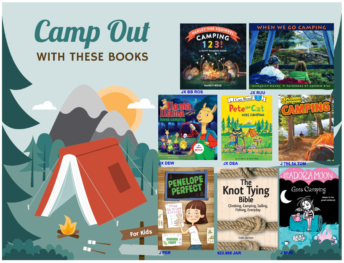 picture of children's books for camping