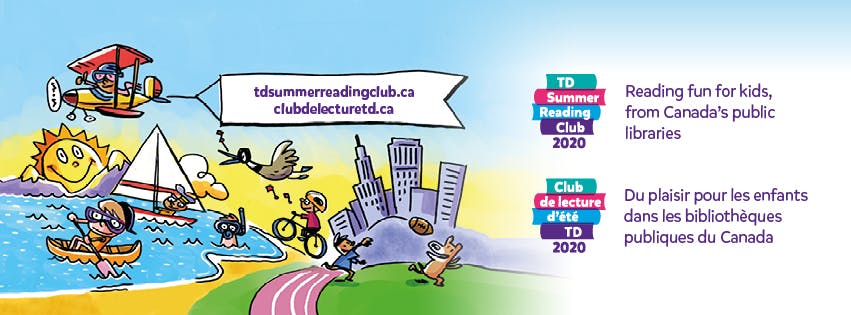 Picture to promote TD Summer Reading Club