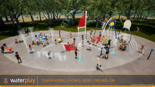 Proposed Rotary Splash Pad Proposed Splash Pad image.