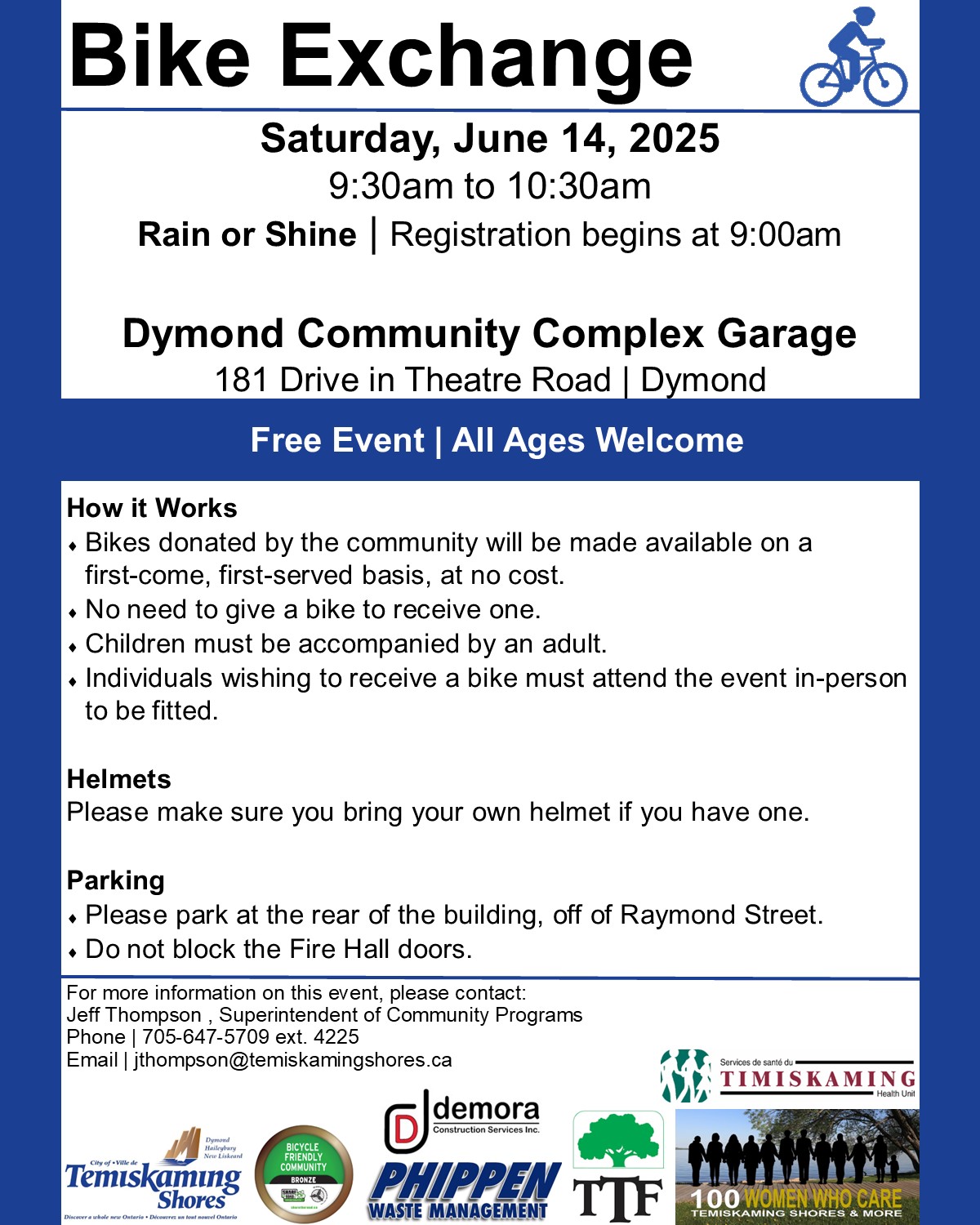 Bike Exchange Event Poster