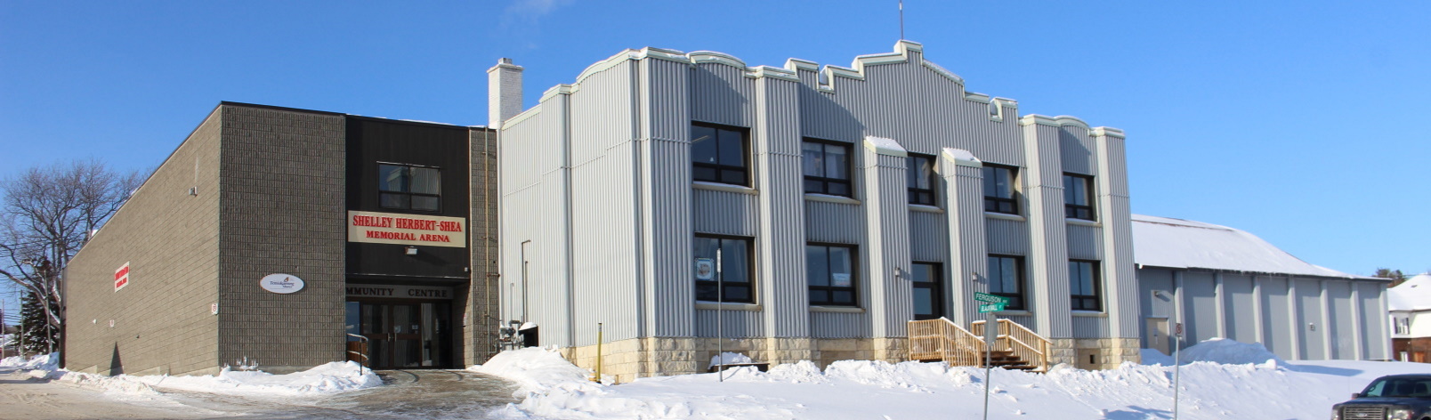 Shelly Herbert-Shea Memorial Arena Front View