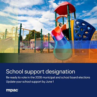 School Support Designation promotional graphic